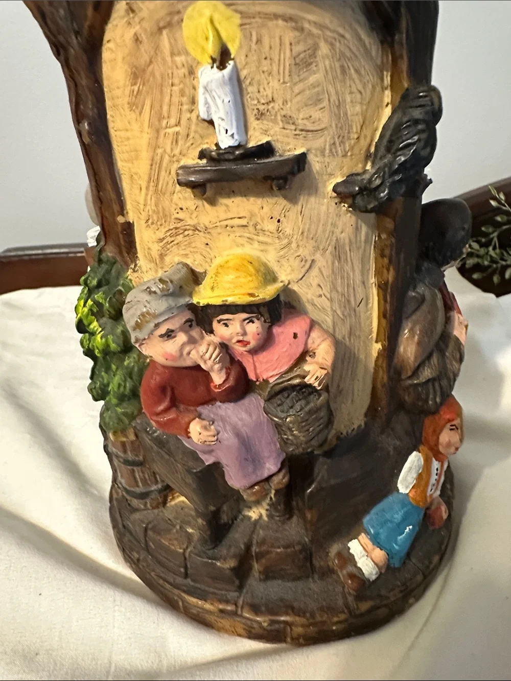 Johann Gunter Hand Carved Candle